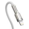 Cavo Baseus Cafule USB-C to Lightning, PD, 20W, 1m (Bianco)