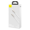 Cavo USB-C Baseus Cafule per Lightning, PD, 20W, 1m (Bianco)