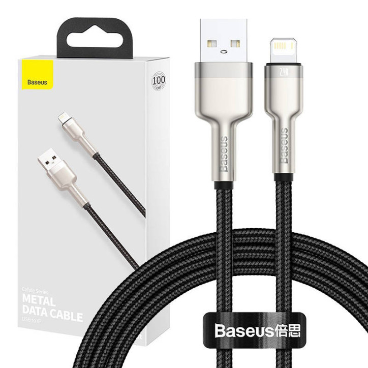 Baseus Cafule Cavo USB Lightning 1m Nero