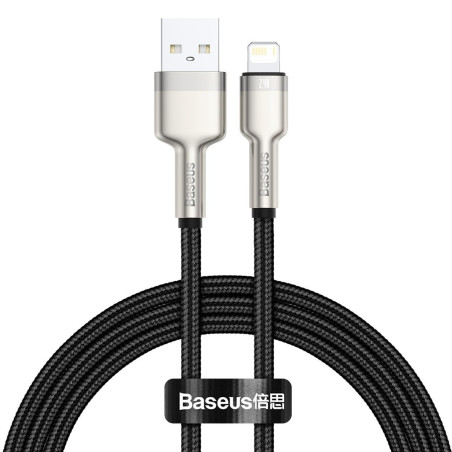 Baseus Cafule CALJK-A01 Cavo USB Lightning 1m Nero