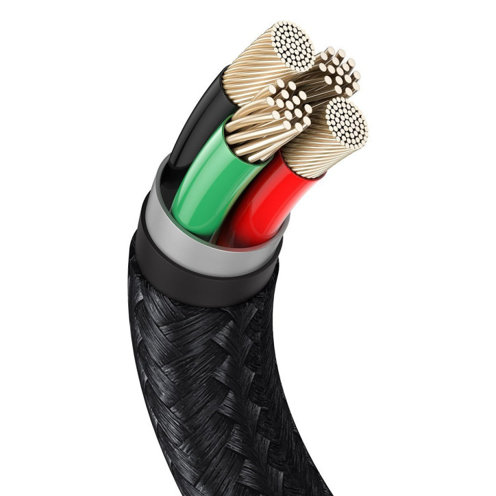 Baseus Cafule Cavo USB Lightning 1m Nero