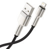 Cavo USB Baseus Cafule Lightning, 2.4A, 1m (Nero)