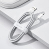 Baseus Simple Wisdom Data Cable Kit USB to Micro 2.1A (2PCS/Set) 1.5m White