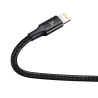 Baseus Rapid Series Cavo 3-in-1 USB-C per M+L+T 20W 1.5m Nero