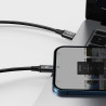 Baseus Rapid Series Cavo 3-in-1 USB-C per M+L+T 20W 1.5m Nero