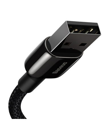 Baseus Tungsten Gold Cable USB to Lightning 2.4A 2m Nero