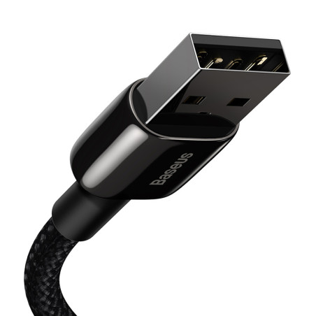 Baseus Tungsten Gold Cavo USB to iP 2.4A 2m (Nero)