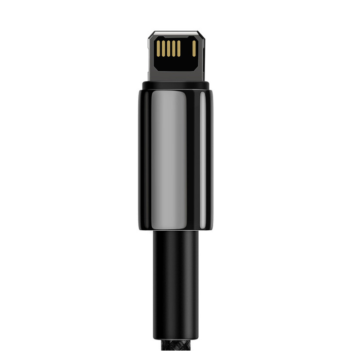 Baseus Tungsten Gold Cavo USB to iP 2.4A 2m (Nero)