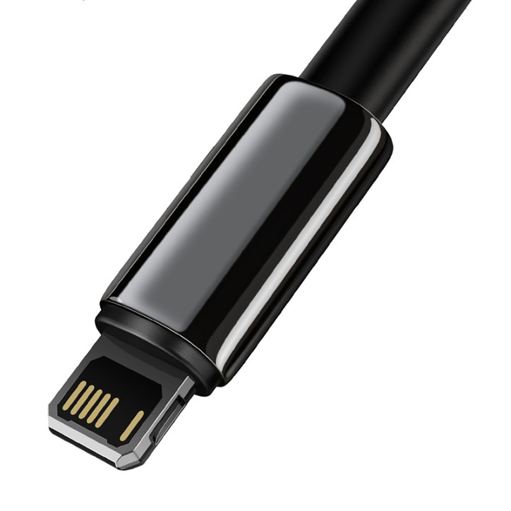 Baseus Tungsten Gold Cavo USB to iP 2.4A 2m (Nero)