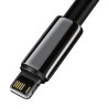 Baseus Tungsten Gold Cable USB to iP 2.4A 2m (black)
