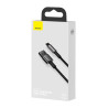Baseus Tungsten Gold Cavo USB to iP 2.4A 2m (Nero)