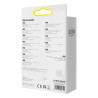 Baseus Crystal Shine Cavo USB-C Lightning 20W PD 2m Nero