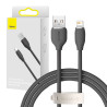 Baseus Jelly Cable USB-Lightning 1.2m Nero