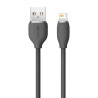Baseus Jelly cavo USB-Lightning, 2,4A, 1,2m (Nero)