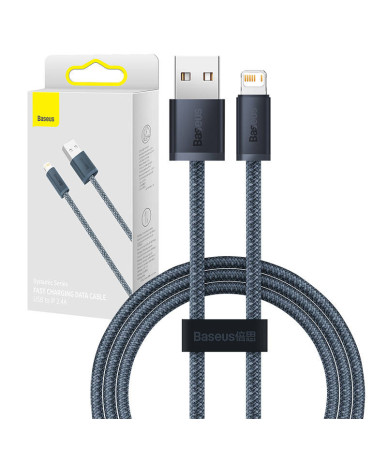 Baseus Dynamic Series cavo USB-Lightning, 2.4A, 2m (Grigio)