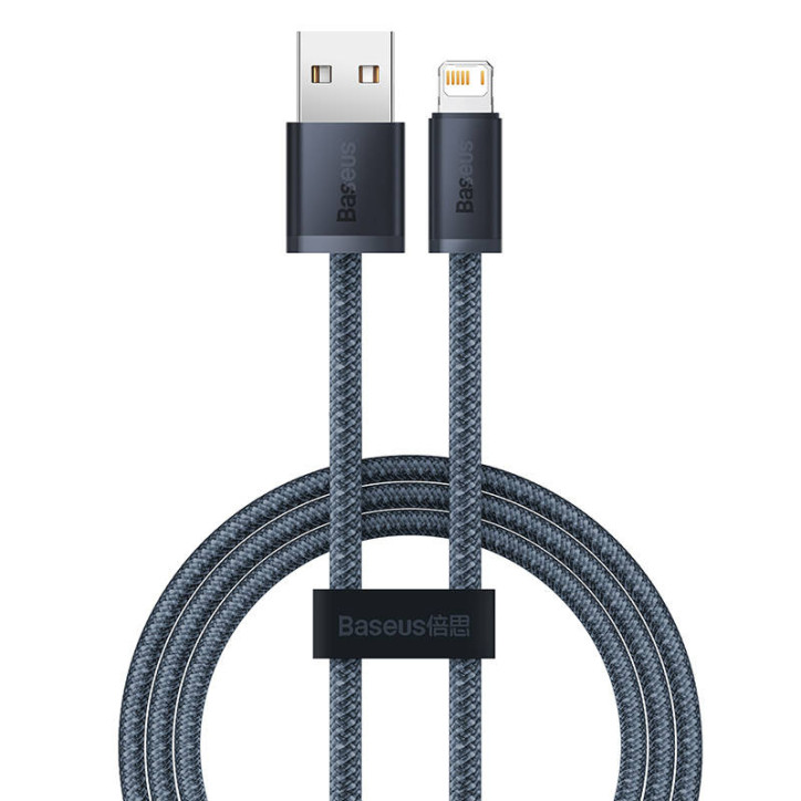 Baseus Dynamic Series cavo USB-Lightning, 2.4A, 2m (Grigio)