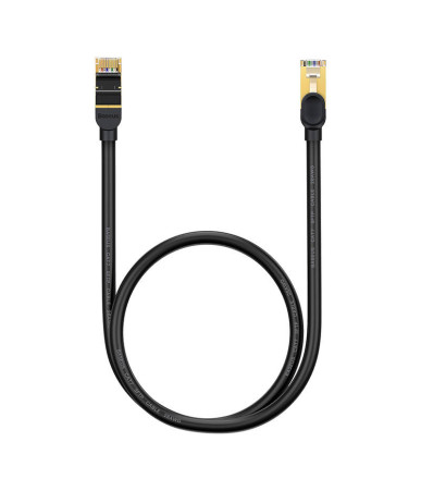 Baseus Ethernet RJ45, 10Gbps, 1m network cable (black)