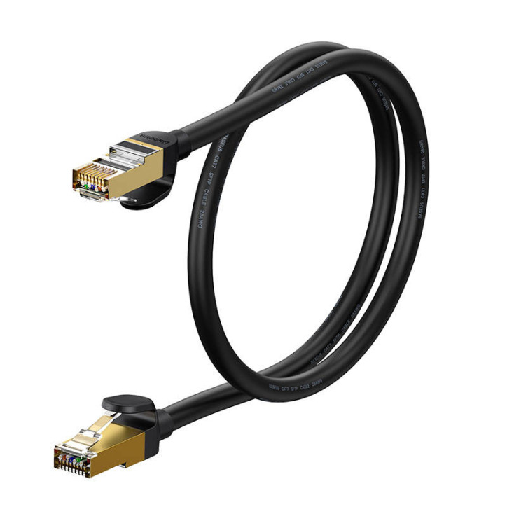 Baseus Cavo Ethernet RJ45 10Gbps, 1m, Nero