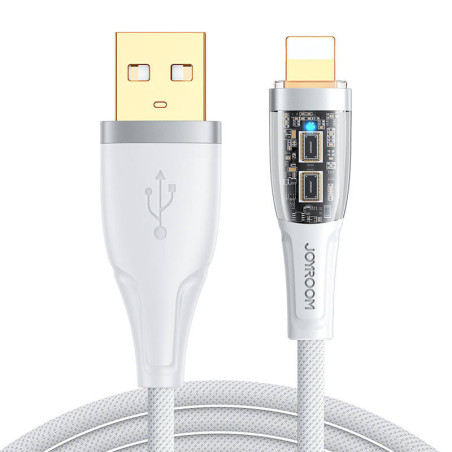 Joyroom Cavo USB-A Lightning 2.4A 1.2m Bianco S-UL012A3