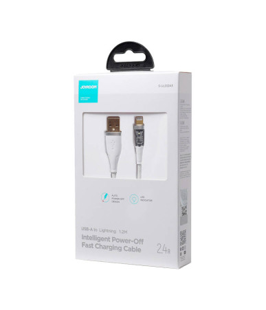 Joyroom Cavo USB-A Lightning 2.4A 1.2m Bianco S-UL012A3