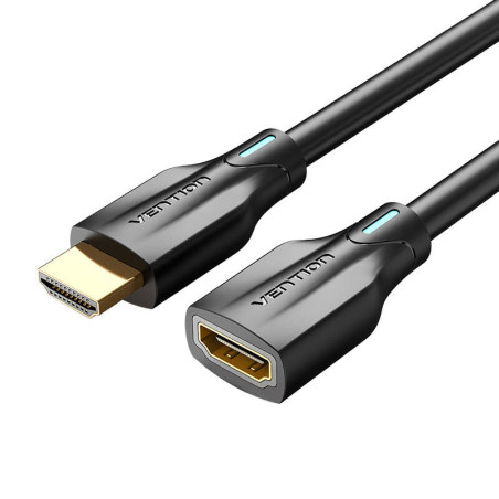 Cavo Estensione HDMI 2.1 Vention AHBBG, 1,5m, 8K 60Hz/4K 120Hz, Nero