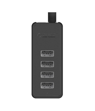Orico W5P-100 USB to 4x USB 2.0 Hub Adapter (black)