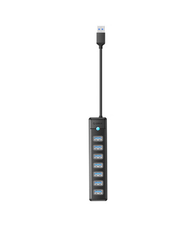 Orico PW7U Hub USB 3.0 7 Porte Nero