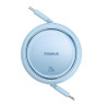 Cavo USB Baseus Free2Pull USB-C to iP 20W 1m Blu