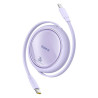 Cavo USB Baseus Free2Pull USB-C to iP 20W 1m Viola