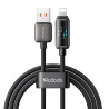 Mcdodo CA-5250 Cavo USB-A a Lightning, display LED, 1.2m