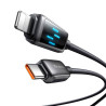 Mcdodo CA-2630 Cavo USB-C Lightning 36W Display LED 1.2m