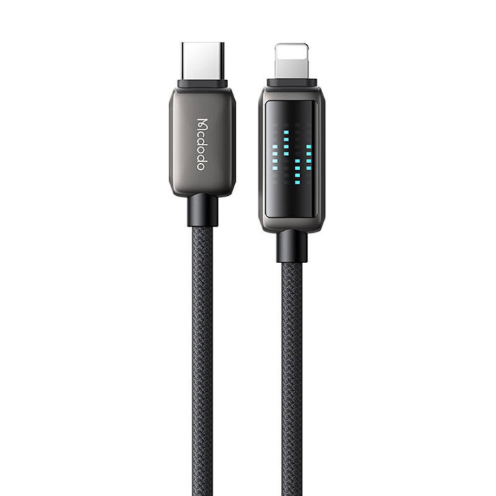 Mcdodo CA-2630 Cavo USB-C Lightning 36W Display LED 1.2m