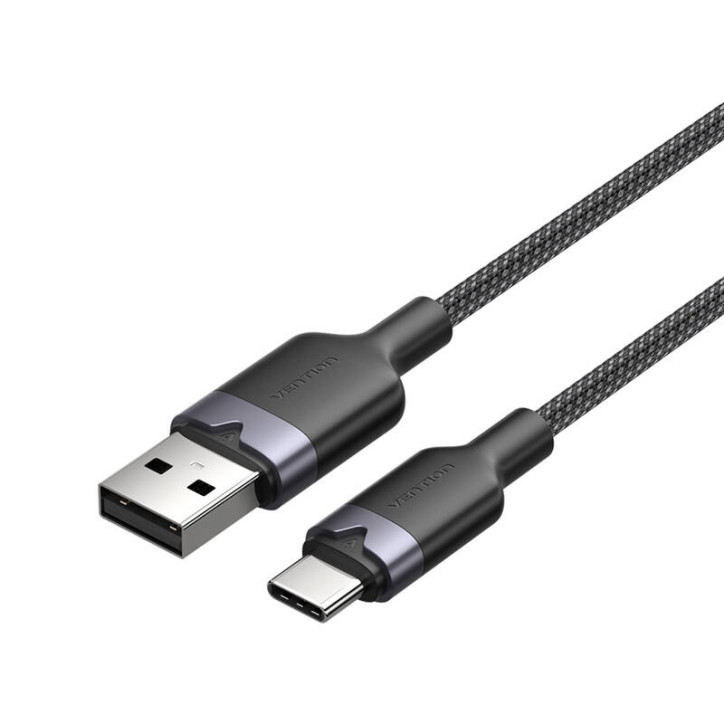 Cavo Vention CTNBF 1M USB 2.0 A-USB-C 3A (Nero)