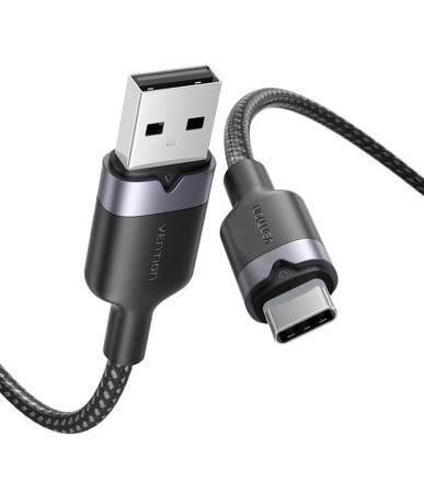 Cavo USB 2.0 A to USB-C 3A Vention CTNBF 1M Nero