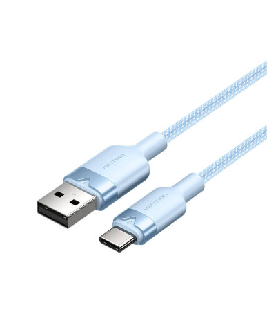 Cavo USB 2.0 A a USB-C 3A Vention CTNLF 1M Blu