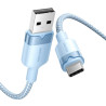 Cavo USB 2.0 A to USB-C 3A Vention CTNLF 1M Blu