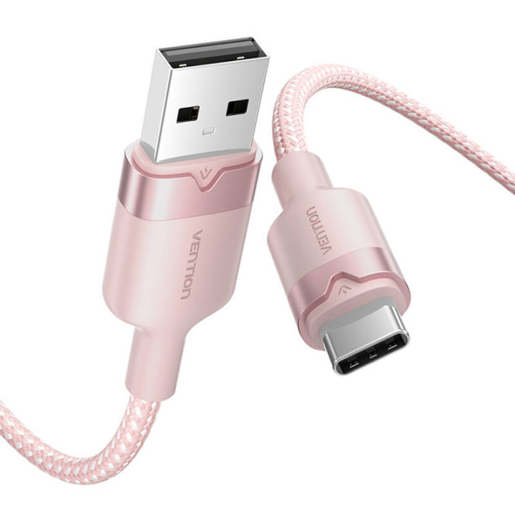 Cavo USB 2.0 A-USB-C 3A Vention CTNPH 2M Rosa