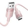 Cavo Vention CTNPH 2M USB 2.0 A a USB-C 3A (Rosa)