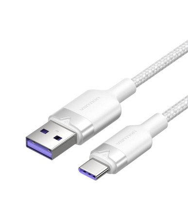 Vention CTOWF Cavo USB 2.0 A a USB-C 1M Bianco 6A