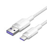 Cavo Vention CTOWF 1M USB 2.0 A a USB-C 6A Bianco