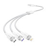 Cavo Vention CTRWG 3-in-1 USB 2.0 A 6A 1.5M Bianco