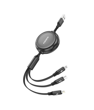 Foneng X113 3-in-1 Cable 1.1M (black)