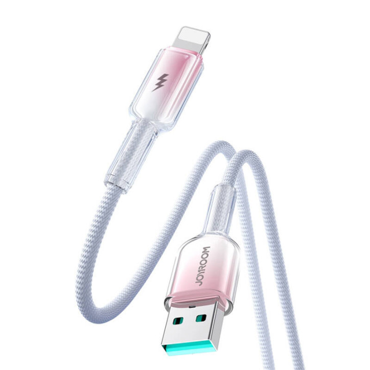 Joyroom S-A42 Cavo USB-A Lightning 3A 1.2m Bianco
