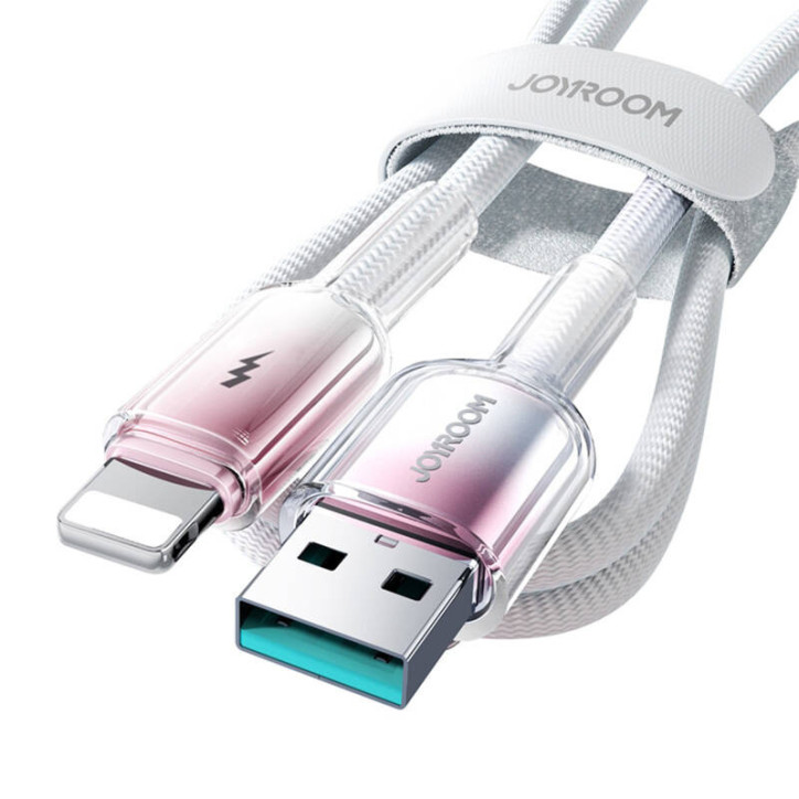 Joyroom S-A42 Cavo USB-A Lightning 3A 1.2m Bianco