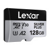 Lexar Set 2x MicroSDXC Silver Plus 128GB + Adattatore