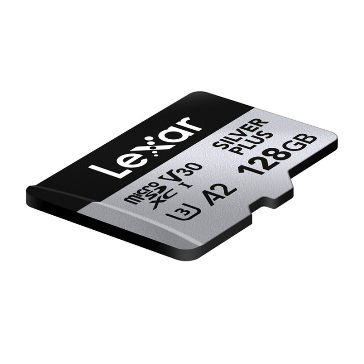 Lexar Set 2x MicroSDXC Silver Plus 128GB + Adattatore