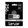 Lexar Fingerprint F35pro USB 3.2 256GB pendrive
