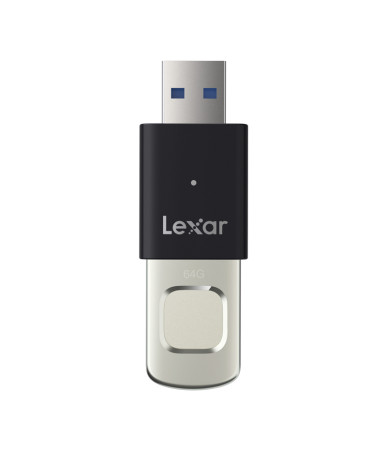 Lexar JumpDrive Fingerprint F35 Pro 64GB USB 3.2 Nero/Argento