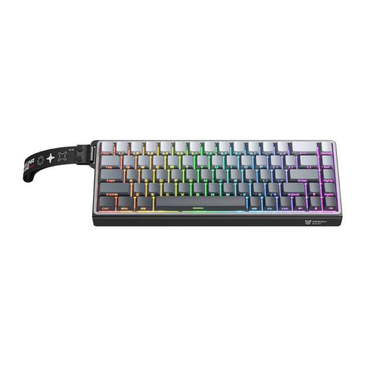 ONIKUMA G69 Tastiera Gaming 68 Tasti QWERTY Magnetica RGB