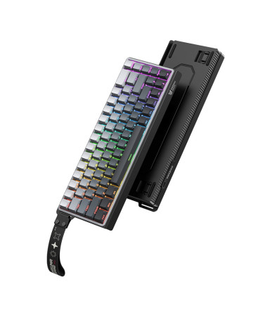 ONIKUMA G69 Tastiera Gaming 68 Tasti QWERTY Magnetica RGB